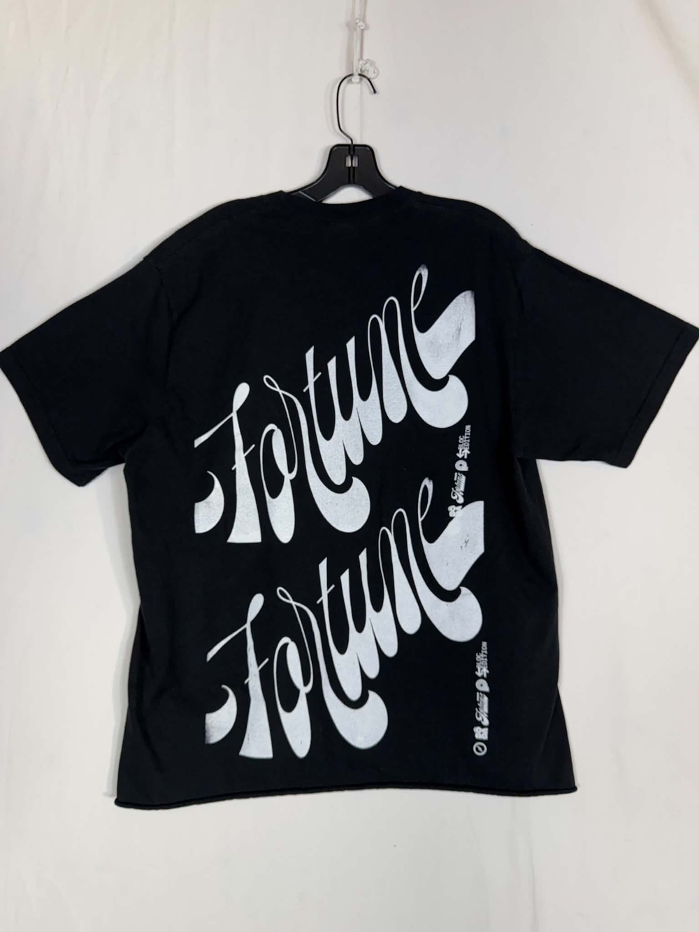 Supreme X Fortune Black Tubular/Seamless Tee